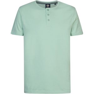 Petrol Industries - Effen T-shirt Reef - Groen - XXXL - T-shirts met korte mouwen