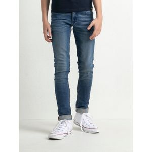 Petrol Industries - Nolan Narrow Fit Jeans - Blauw - 134 - Skinny Spijkerbroeken