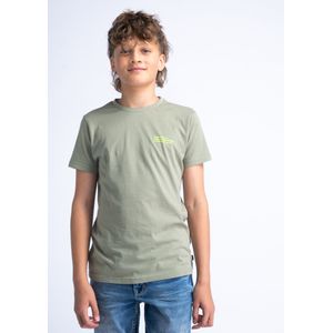 Petrol Industries - Backprint T-shirt Coraluxe - Grijs - 164 - T-shirts met korte mouwen