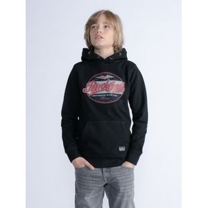 Petrol Industries - Artwork Hoodie Evanston - Zwart - 128 - Hoodies