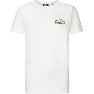 Petrol Industries - Logo T-Shirt Romeoville - Wit - 128 - T-shirts met korte mouwen