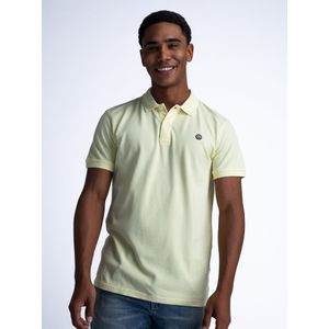 Petrol Industries - Klassieke Polo Tidal - Geel - S - Poloshirts