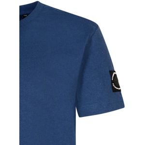 Petrol Industries - Logo T-shirt Tropicrush - Blauw - 176 - T-shirts met korte mouwen