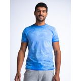 Petrol Industries - All-over Print T-shirt Rally - Blauw - XXXL - T-shirts met korte mouwen
