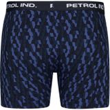 Petrol Industries - 2-pack Boxershorts Outlander - Blauw - S - Onderbroeken