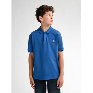 Petrol Industries - Classic Polo Flaming - Blauw - 140 - Poloshirts