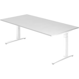 Bureau | In Hoogte Verstelbaar | Wit | Xtra XB 2E WW