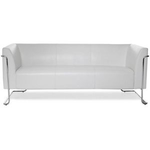 CURACAO | 3-Zits - Lounge bank / sofa Wit