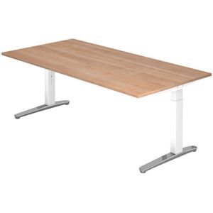 Bureau | In Hoogte Verstelbaar | Walnoot | Xtra XB 2E WC