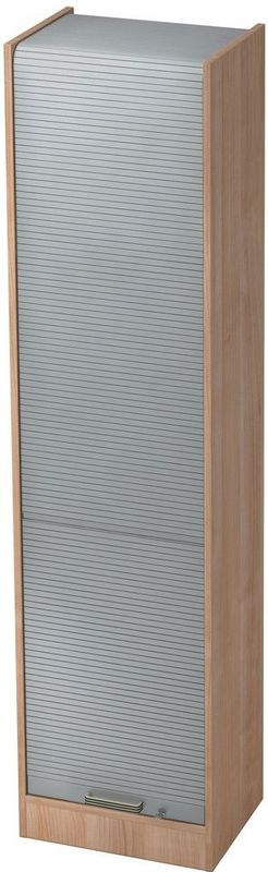 Wandkast | Walnoot/Zilver | 50 x 40 x 200,4 cm | Signa R50 SG
