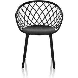 BEGIO B - Shell-stoel Zwart