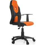 hjh office Kiddy Racer AL - Bureaustoel - Kinder - Zwart / oranje