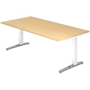 Bureau | In Hoogte Verstelbaar | Esdoorn | Xtra XB 2E WC
