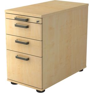 Ladeblok | 2 Lades | Esdoorn | 42,8 x 80 x 72-76 cm | Signa Sc40 SG
