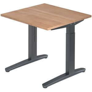 Bureau | In Hoogte Verstelbaar | Walnoot | Xtra XB 8 GG