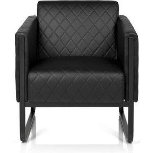ARUBA BLACK | 1-Zits - Gestoffeerde fauteuil Zwart