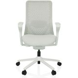 VERVIO - Bureaustoel - Wit - Ergonomisch - Verstelbare Armleuning