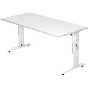 Bureau | In Hoogte Verstelbaar | Wit | Mega 16 W