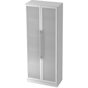 Wandkast | Wit/Zilver | 80 x 42 x 200,4 cm | Signa G 7100G RE