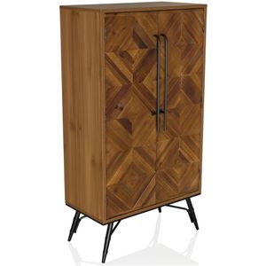 SANTJAGO - WOOD HIGH - Commode - Kleur Madera Oscura - Massief Dennenhout