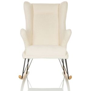 Loungestoel | Wit | MAPOON | Schommelstoel