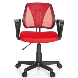 Bureaustoel | Met Armleuning | Kinderen | Stof | Rood | Ergonomisch