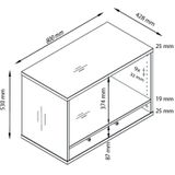 Ladeblok | Beuken | 42,8 x 80,0 x 53,0 cm | Signa Sca1