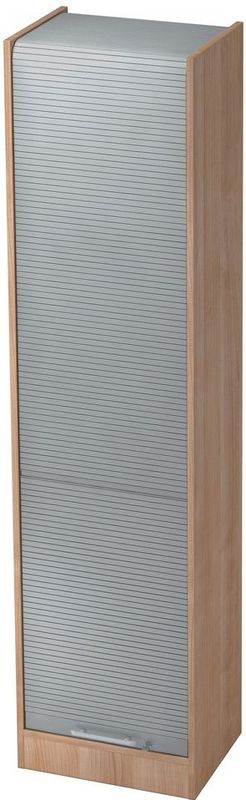 Wandkast | Walnoot/Zilver | 50 x 40 x 200,4 cm | Signa R50 RE