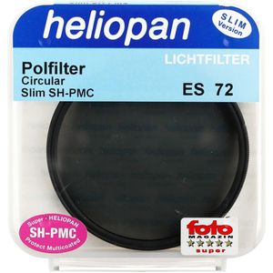 Heliopan Circulair polarisatiefilter 72 mm Slim SH-PMC