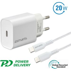 4smarts VoltPlug Dual Zwart - Voor Camera Smartphone Tablet