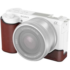 SmallRig 3527 Leather Half Case for Sony ZV-E10