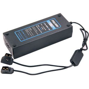Fxlion FX-PL3680QD2 dual V-lock charger / AC adapter for BPM series (D-tap)