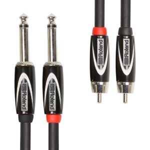 Roland Dual Jack-RCA cable - 4,5 meter