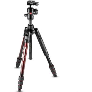 Manfrotto MKBFRTA4RD-BH Befree aluminium statiefkit Rood