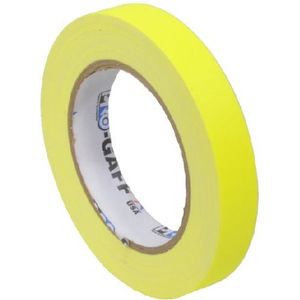 Pro-Gaff neon gaffa tape 19mm x 22,8m geel