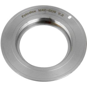 Fotodiox Pro Lens Mount Adapter M42 Type 2 to Canon EOS (EF, EF-S)