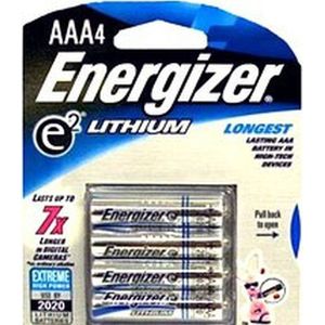 Energizer Lithium AAA/4