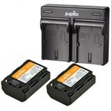 Jupio Kit: 2x Battery NP-FZ100 2040mAh + USB Dual Charger