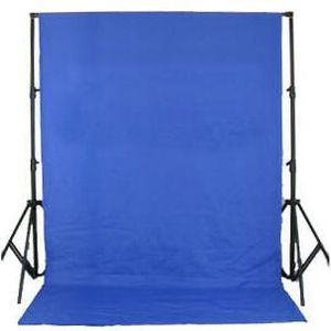 Bresser BR-D23 Support 240X300cm + Achtergronddoek 250x300cm chromakey blauw