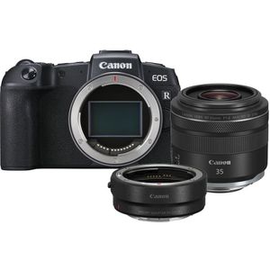Canon EOS RP Body + EF - RF Mount Adapter + RF 35mm F/1.8 IS Macro STM Full Frame Straatfotografie kit