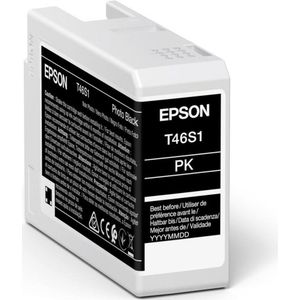 Epson Singlepack Photo Black T46S1 UltraChrome Pro 10 ink 25ml