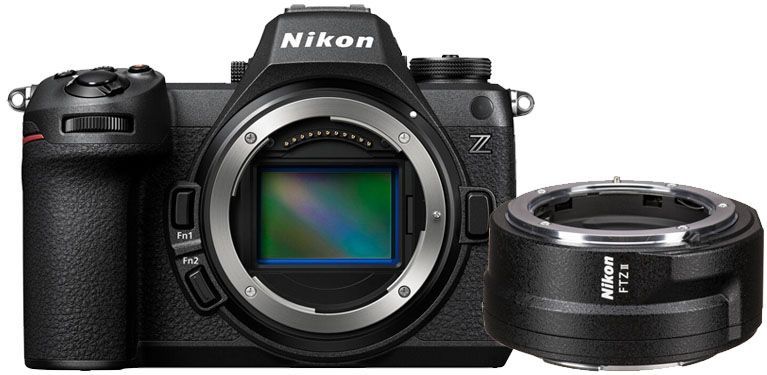 Nikon Z6 III + FTZ II adapter