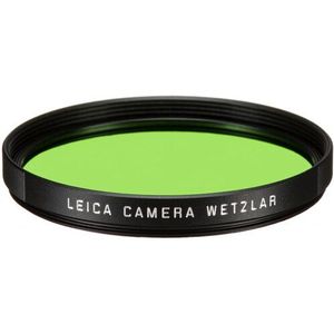 Leica 13074 Filter Green E49 zwart