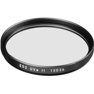Leica 13036 Filter UVa II, E52 Zwart