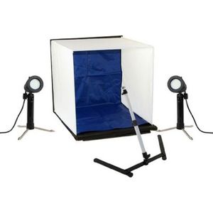 Falcon Eyes Opvouwbare Opnamebox PBK-40AB-2LS 40x40 cm + 2 x 50W Lampen