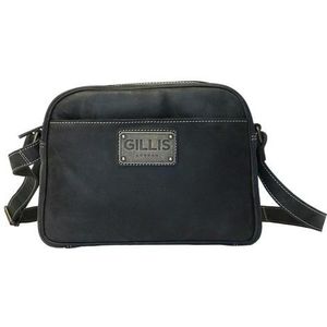 Gillis London Trafalgar Leather Bag Compact Vintage Black