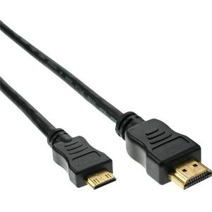 Inline Kabel HDMI-A naar mini HDMI-C 1,5 meter