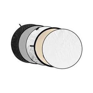 Godox 60cm 5in1 reflectiescherm goud, zilver, wit, zwart en doorschijnend wit