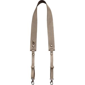 The Hantler Camera Neck strap Taupe / Brass