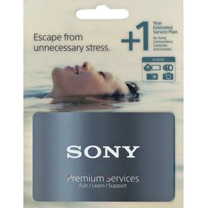 Sony +1 Jaar garantieverlenging voor Alpha Body's en RX-camera's